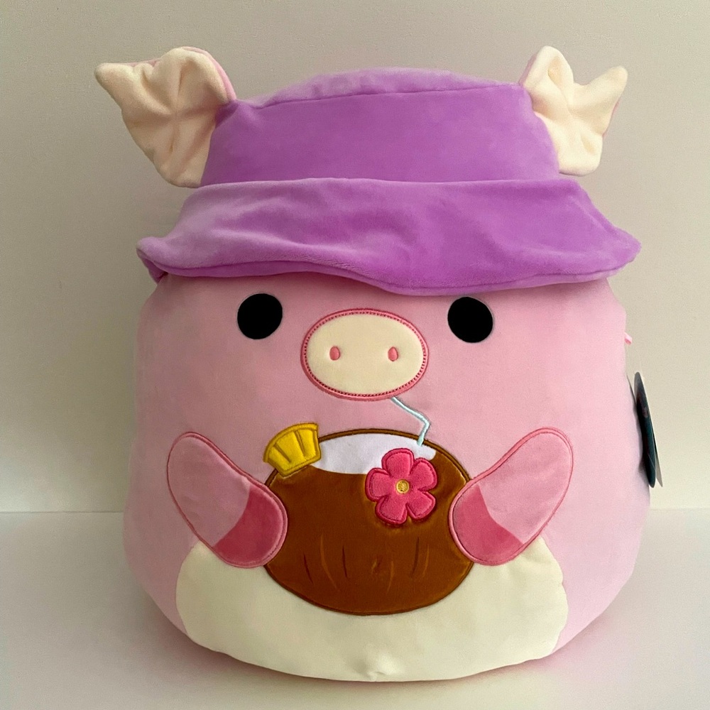 Squishmallow Peter Pig, XL 17”, New with Tags, GREAT GIFT!